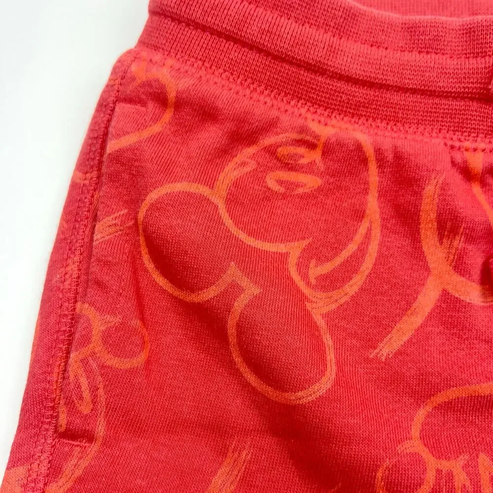 Gap x Disney Red Mickey Mouse Shorts